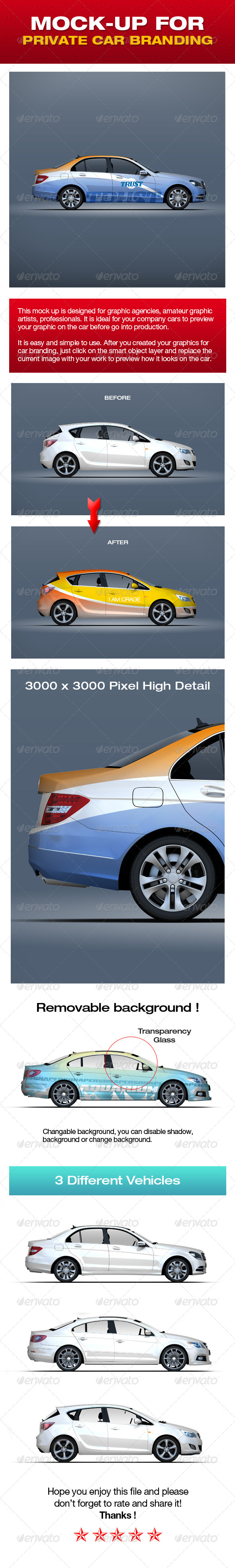 GraphicRiver Mock-up For Private Car Branding 5310163 GraphicRiver Mock-up For Private Car Branding 5310163