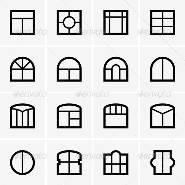 GraphicRiver Window Icons 5346327 GraphicRiver Window Icons 5346327