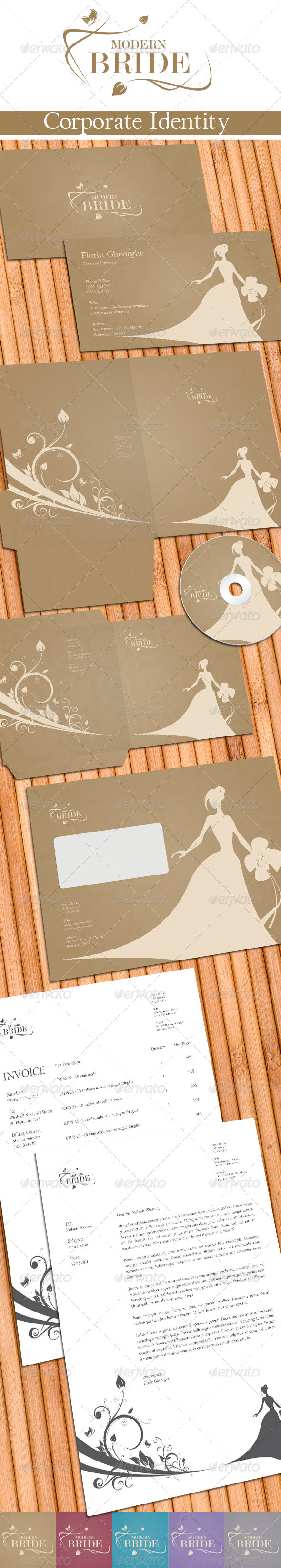 GraphicRiver Modern Bride Corporate Identity 550109 GraphicRiver Modern Bride Corporate Identity 550109