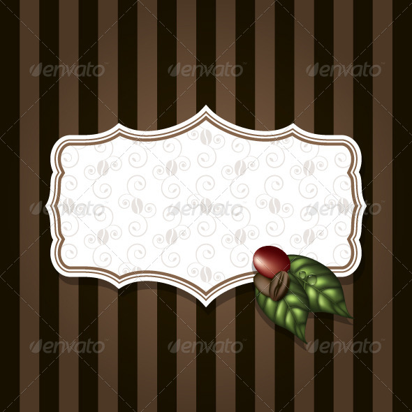 GraphicRiver Coffee Label Background 5352750 GraphicRiver Coffee Label Background 5352750