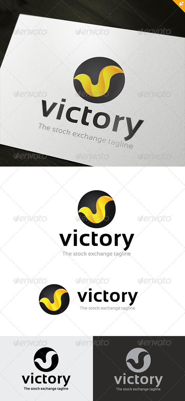 GraphicRiver Victory Stock Exchange Logo 5353239 GraphicRiver Victory Stock Exchange Logo 5353239