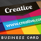 Creative Business Card