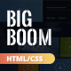 BigBoom - Clean &amp; Powerful HTML/CSS Template - ThemeForest Item for Sale