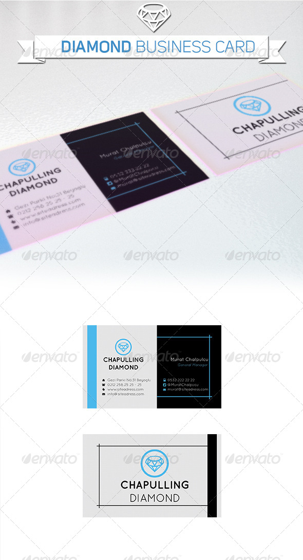 GraphicRiver Business Card Diamond Company 5359092 GraphicRiver Business Card Diamond Company 5359092