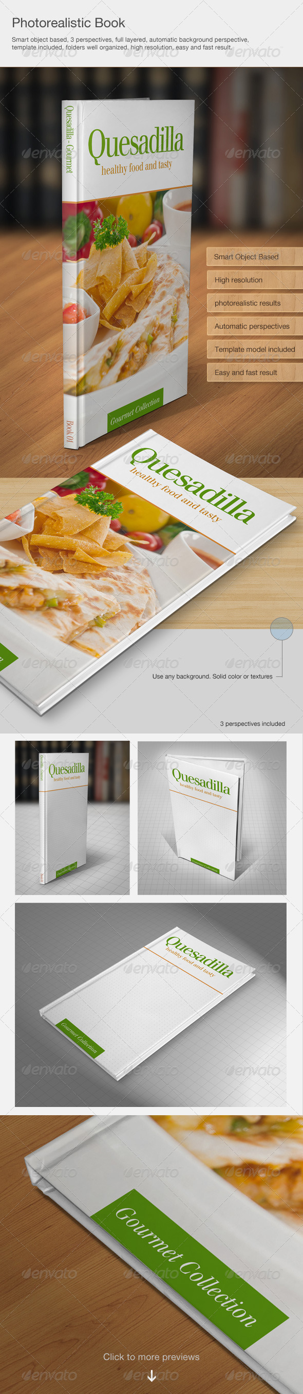 GraphicRiver Photorealistic book 5361180 GraphicRiver Photorealistic book 5361180