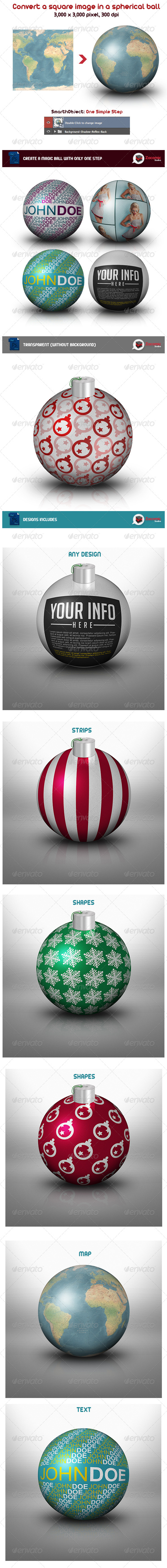 PSD Sphere Creator - Objects Illustrations