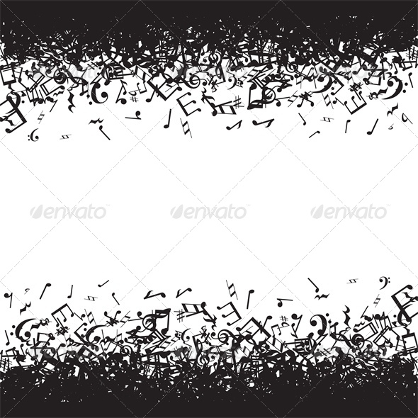 GraphicRiver Background with Music Notes Frame 5365584 GraphicRiver Background with Music Notes Frame 5365584