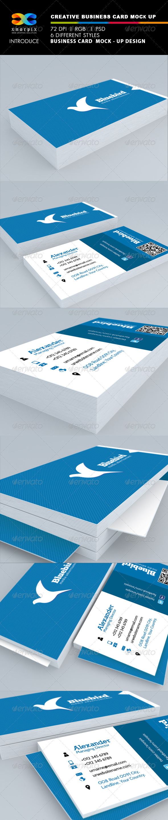 GraphicRiver Realistic Business Card Mock up 5366186 GraphicRiver Realistic Business Card Mock up 5366186
