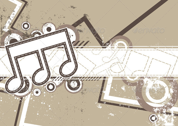 GraphicRiver Music Grunge Retro Background 5373467 GraphicRiver Music Grunge Retro Background 5373467