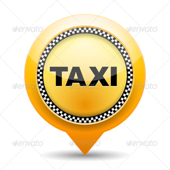 GraphicRiver Taxi Icon 5373869 GraphicRiver Taxi Icon 5373869