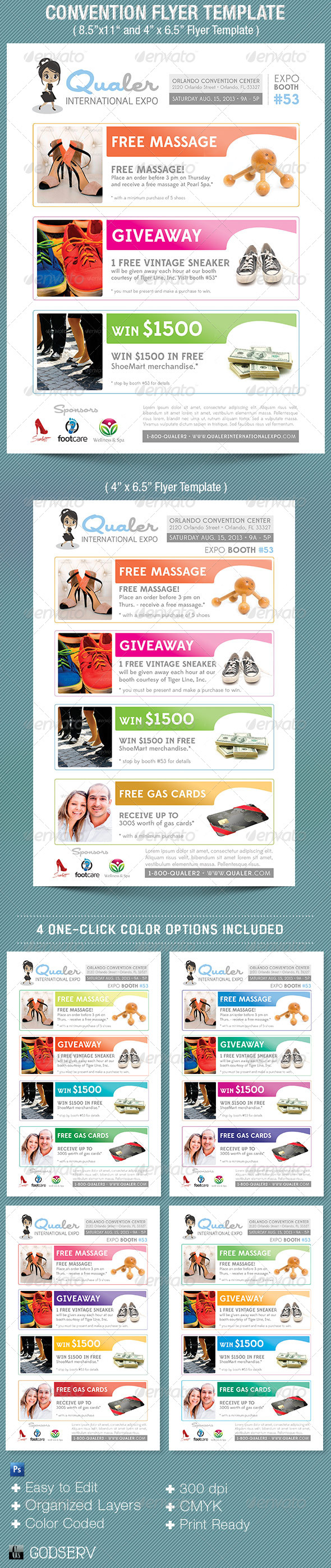 Convention Flyer Template - Commerce Flyers
