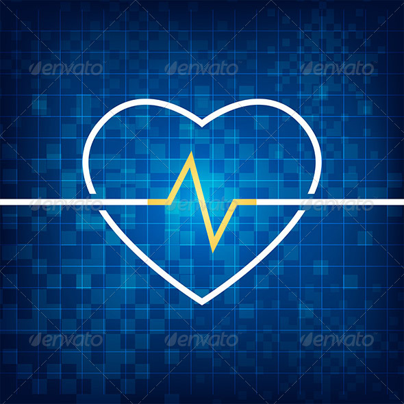 GraphicRiver Heart Cardiograph 5377354 GraphicRiver Heart Cardiograph 5377354