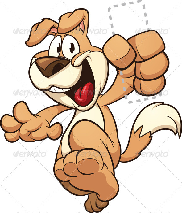 GraphicRiver Cartoon Dog 5385938 GraphicRiver Cartoon Dog 5385938