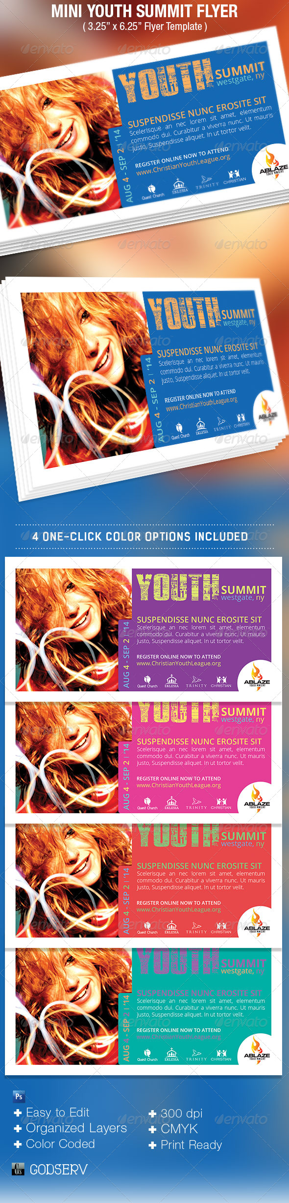 GraphicRiver Mini Youth Summit Flyer Template 5386043 GraphicRiver Mini Youth Summit Flyer Template 5386043