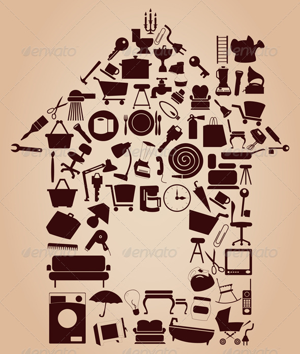 GraphicRiver House from subjects 553617 GraphicRiver House from subjects 553617