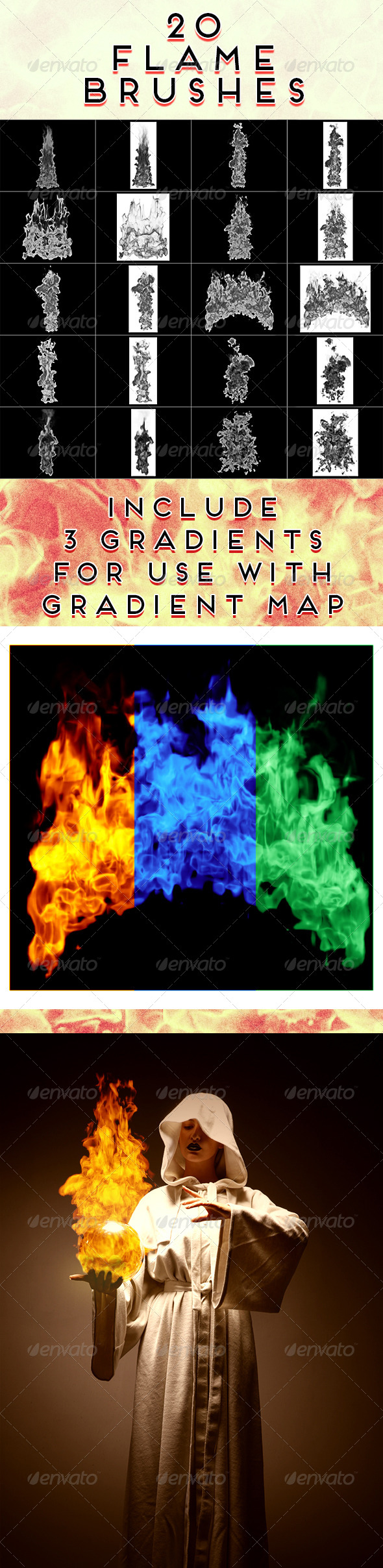 GraphicRiver 20 Flame Brushes 5392535 GraphicRiver 20 Flame Brushes 5392535