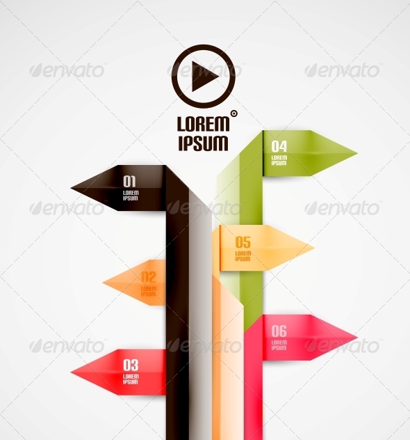 GraphicRiver Modern Ribbon Tree Background 5393386 GraphicRiver Modern Ribbon Tree Background 5393386