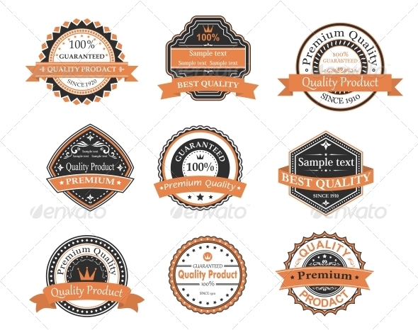 GraphicRiver Quality and Warranty Labels 5394667 GraphicRiver Quality and Warranty Labels 5394667