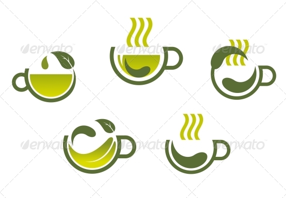 GraphicRiver Herbal Tea Symbols 5395034 GraphicRiver Herbal Tea Symbols 5395034