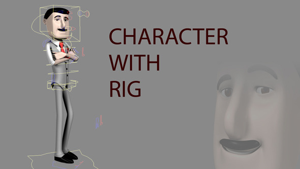 3DOcean Bartender Character with Rig 5398136 3DOcean Bartender Character with Rig 5398136