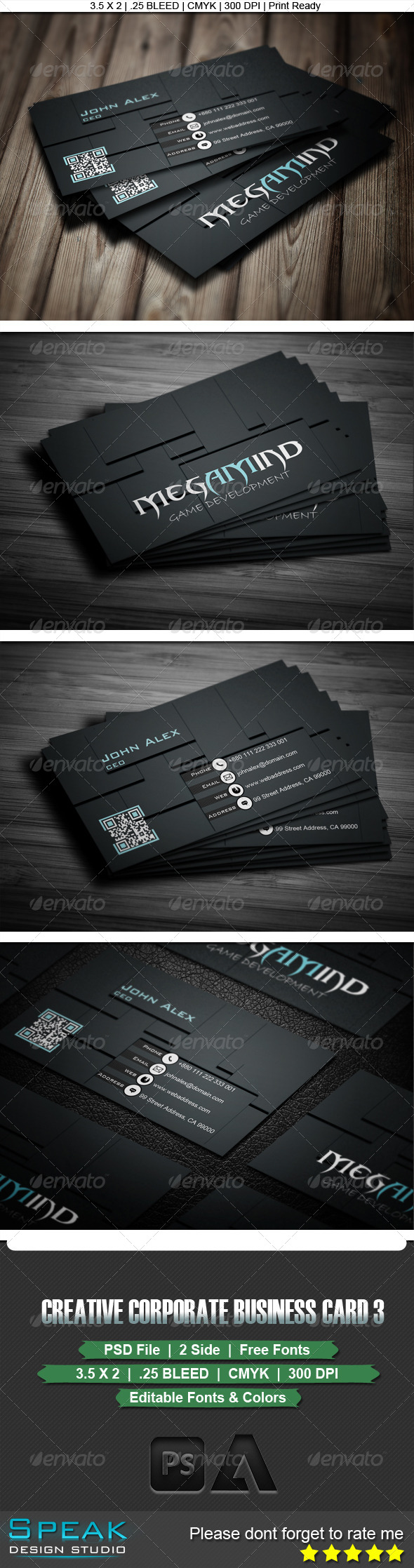 GraphicRiver Megamind Creative Business Card Design 5398940 GraphicRiver Megamind Creative Business Card Design 5398940