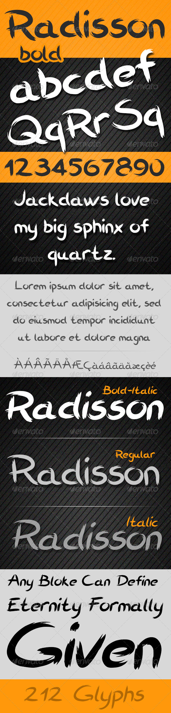 GraphicRiver Radisson Font 5403674 GraphicRiver Radisson Font 5403674