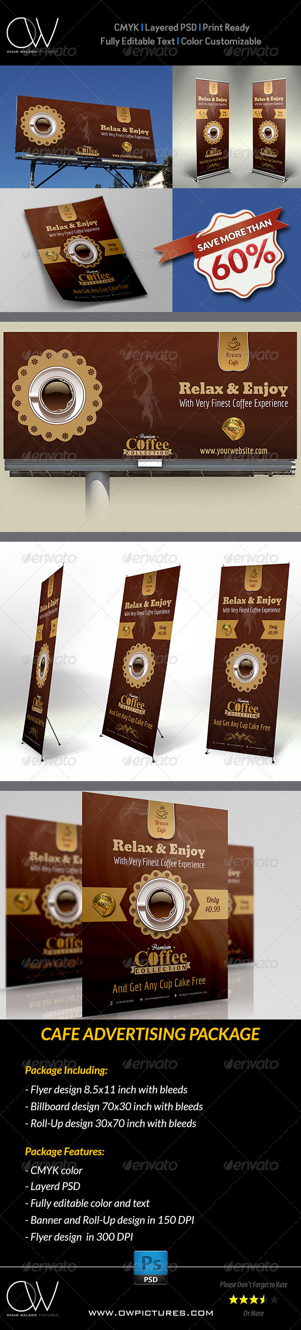 GraphicRiver Cafe Coffee Shop Advertising Package 5404525 GraphicRiver Cafe Coffee Shop Advertising Package 5404525