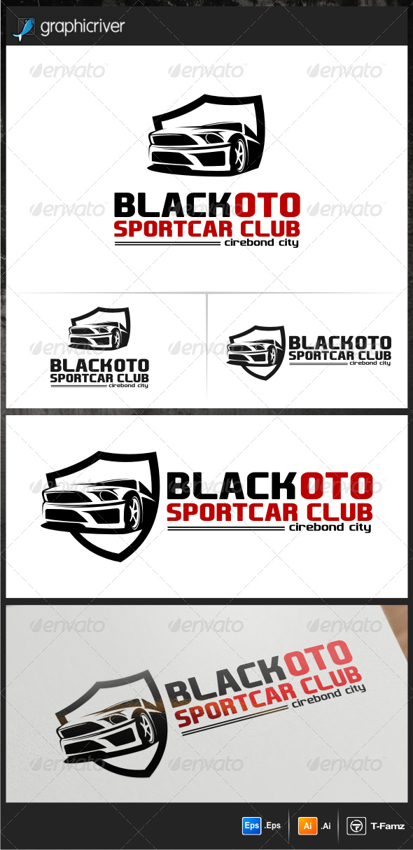GraphicRiver Black Oto Logo Templates 5352389 GraphicRiver Black Oto Logo Templates 5352389