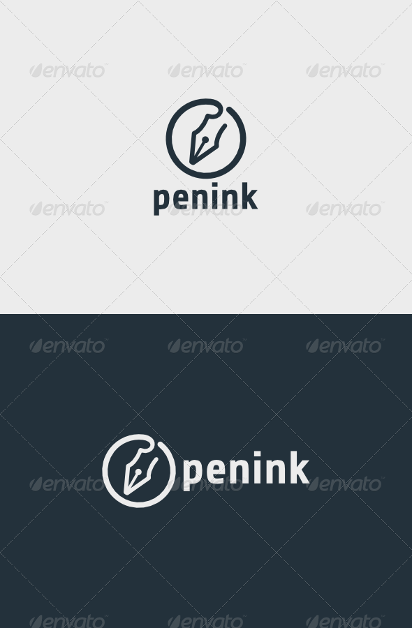 GraphicRiver Pen Ink Logo 5406078 GraphicRiver Pen Ink Logo 5406078