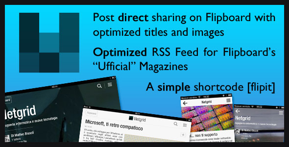 All-In-One Flipboard Integration Plugin - CodeCanyon Item for Sale
