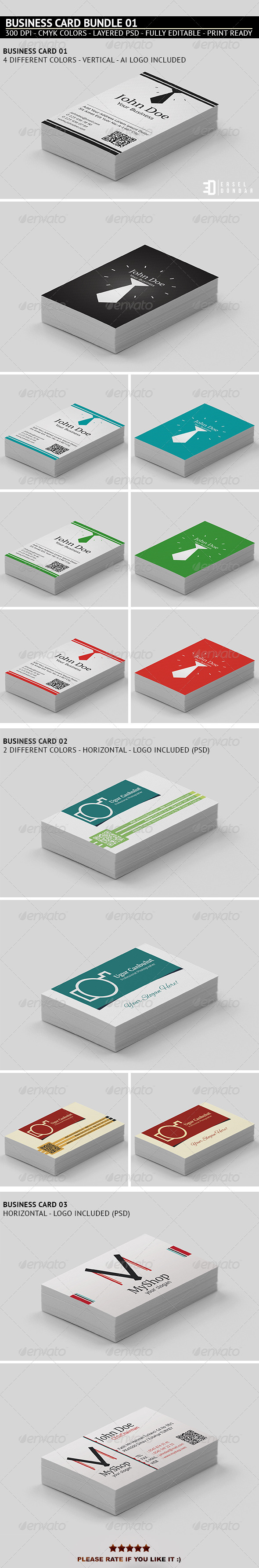 GraphicRiver Business Card Bundle 1 5409708 GraphicRiver Business Card Bundle 1 5409708