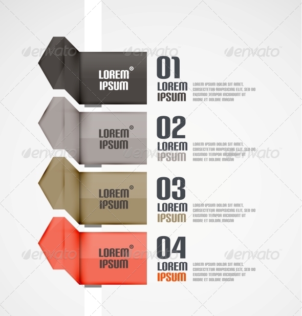 GraphicRiver Modern Ribbons Infographic Background 5409785 GraphicRiver Modern Ribbons Infographic Background 5409785