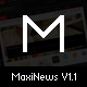 MaxiNews - Premium Review Magazine Theme - ThemeForest Item for Sale