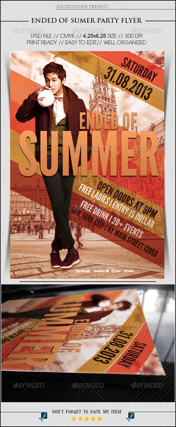 GraphicRiver Ended Of Summer Party Flyer 5366747 GraphicRiver Ended Of Summer Party Flyer 5366747