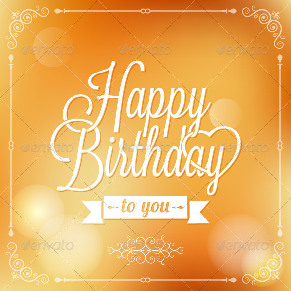 GraphicRiver Holiday Frame Happy Birthday 5412271 GraphicRiver Holiday Frame Happy Birthday 5412271