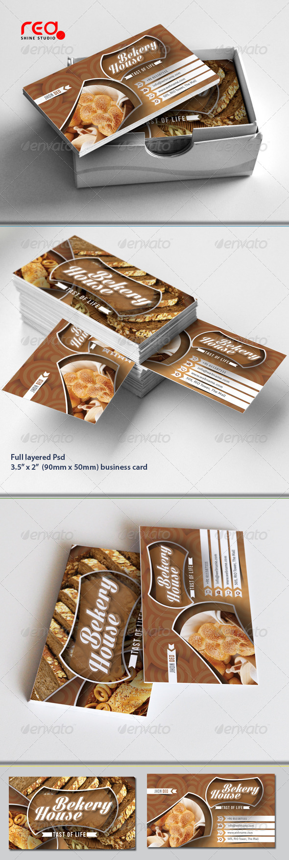 GraphicRiver Bekery House Business Card Set 5414170 GraphicRiver Bekery House Business Card Set 5414170
