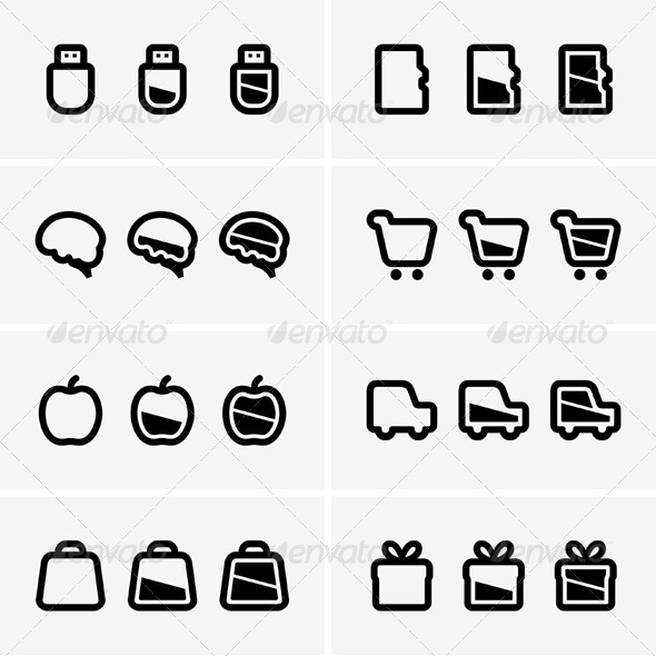 GraphicRiver Indicator Icons 5417791 GraphicRiver Indicator Icons 5417791