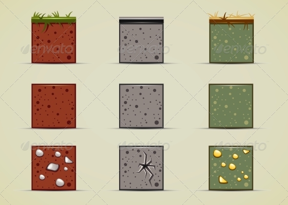 GraphicRiver Ground Sprites Collection 5419048 GraphicRiver Ground Sprites Collection 5419048