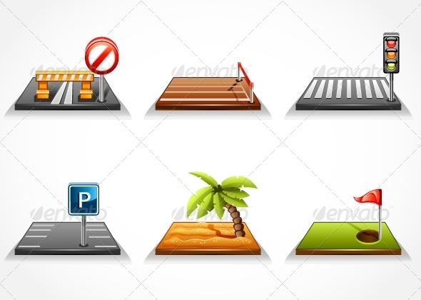 GraphicRiver Six Grounds 5419323 GraphicRiver Six Grounds 5419323
