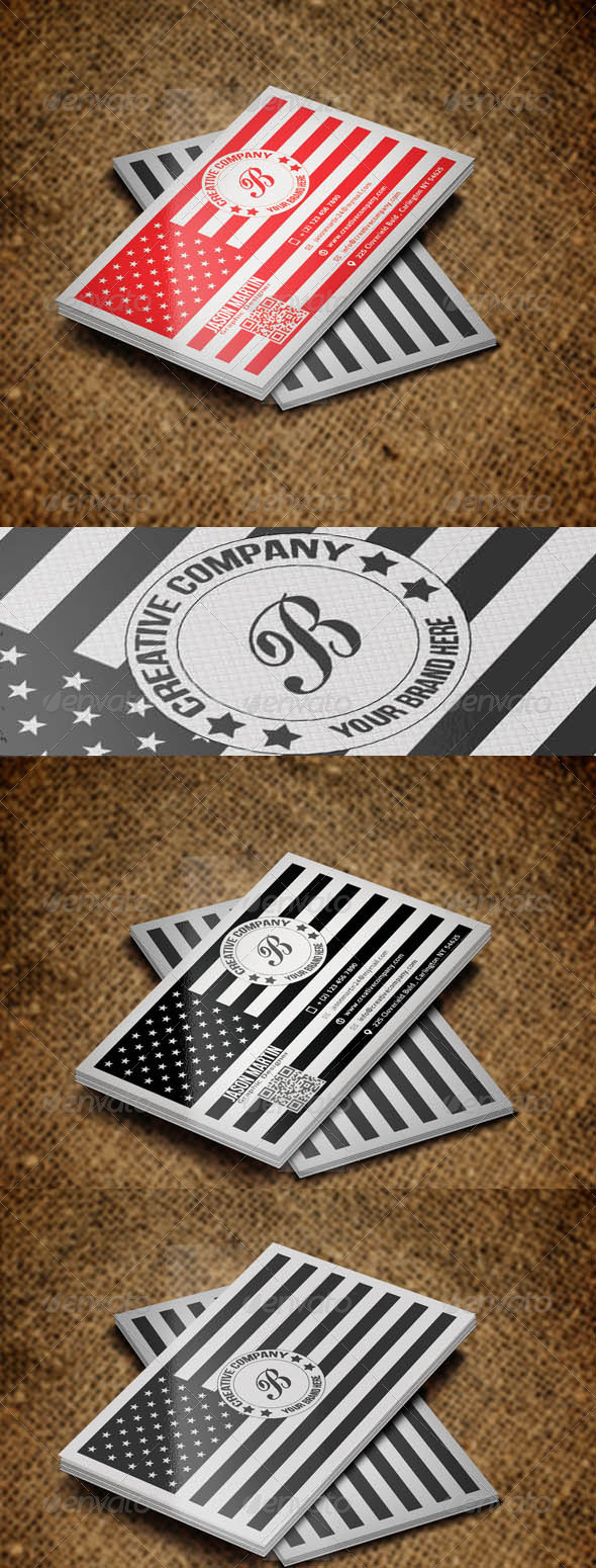 GraphicRiver Creative Flag Business Card 5366206 GraphicRiver Creative Flag Business Card 5366206