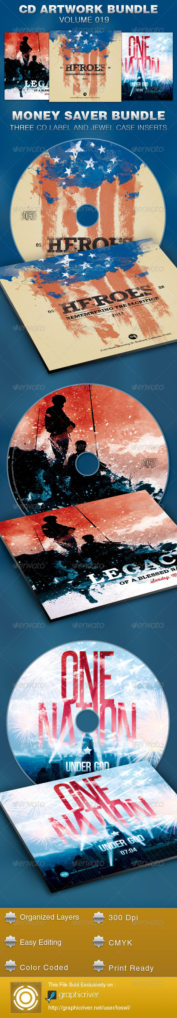 GraphicRiver CD Cover Artwork Template Bundle-Vol 019 5421883 GraphicRiver CD Cover Artwork Template Bundle-Vol 019 5421883
