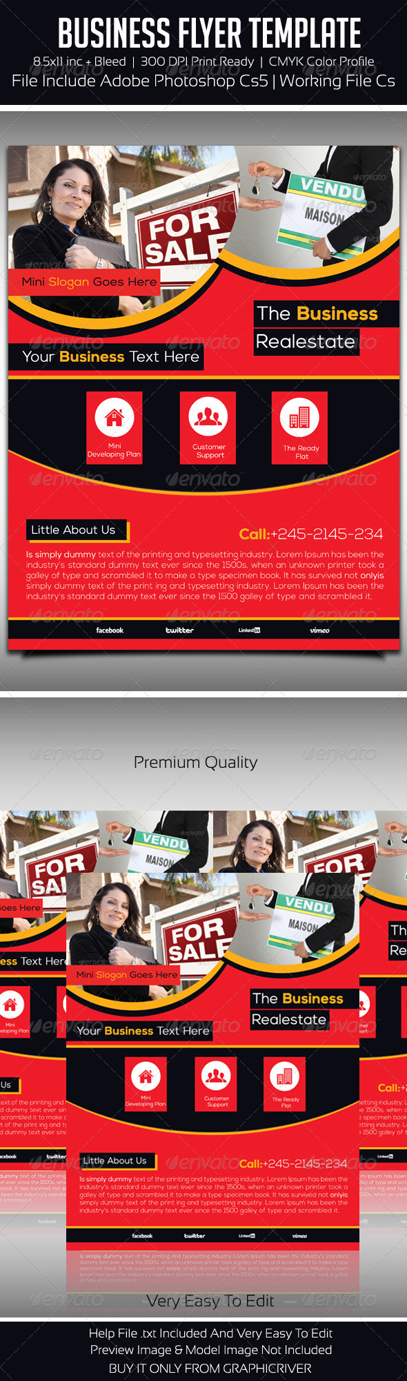 Business Flyer Template - Flyers Print Templates