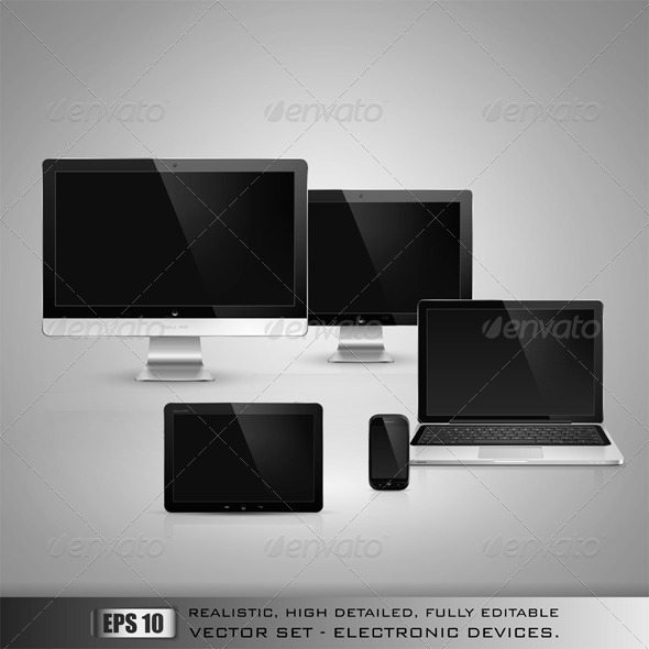 GraphicRiver Electronic Devices 5351080 GraphicRiver Electronic Devices 5351080