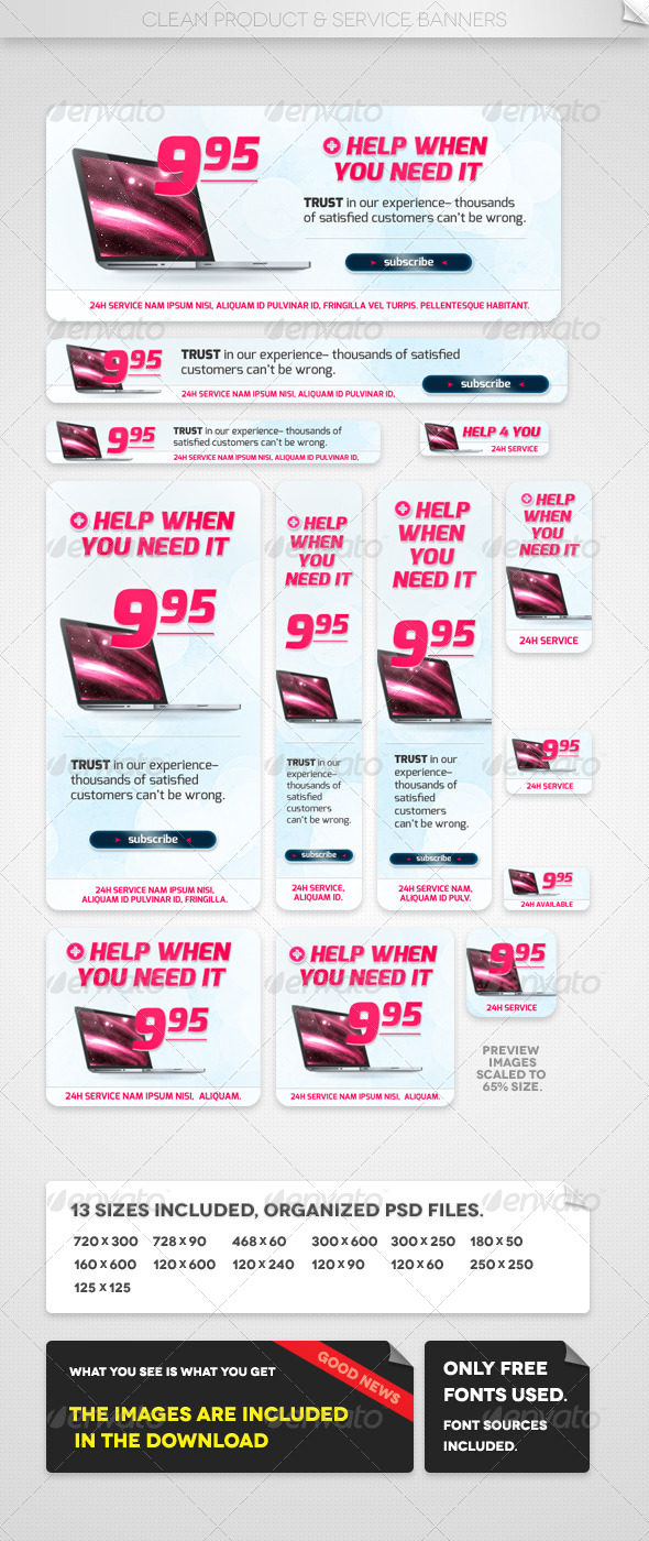 GraphicRiver Clean Product & Service Banner Templates 5404183 GraphicRiver Clean Product & Service Banner Templates 5404183