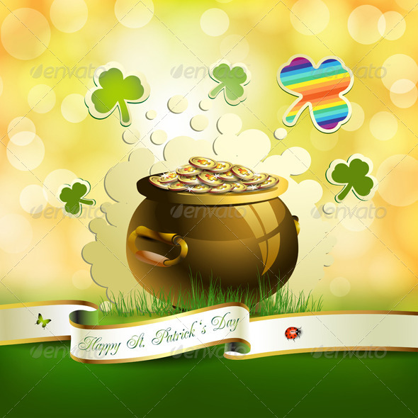 GraphicRiver St Patrick s Day Card 5430802 GraphicRiver St Patrick s Day Card 5430802