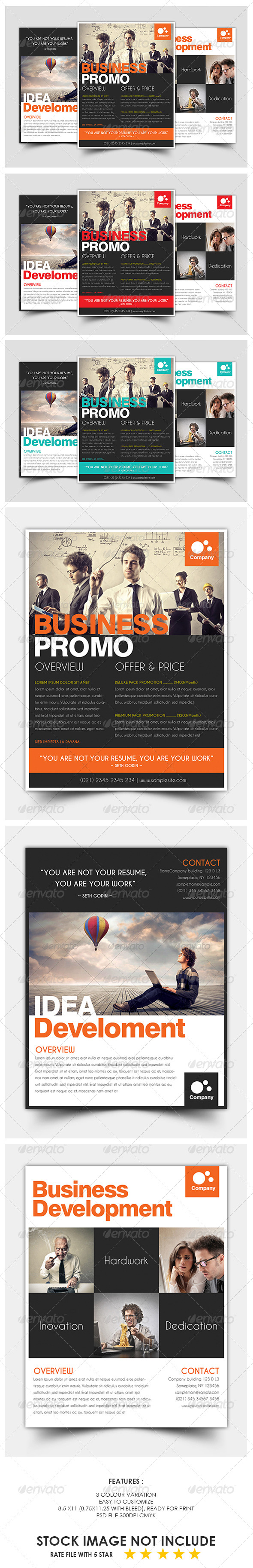 GraphicRiver Clean & Minimalist Business Flyer 5433690 GraphicRiver Clean & Minimalist Business Flyer 5433690