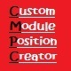 Custom Module Position Creator - CodeCanyon Item for Sale