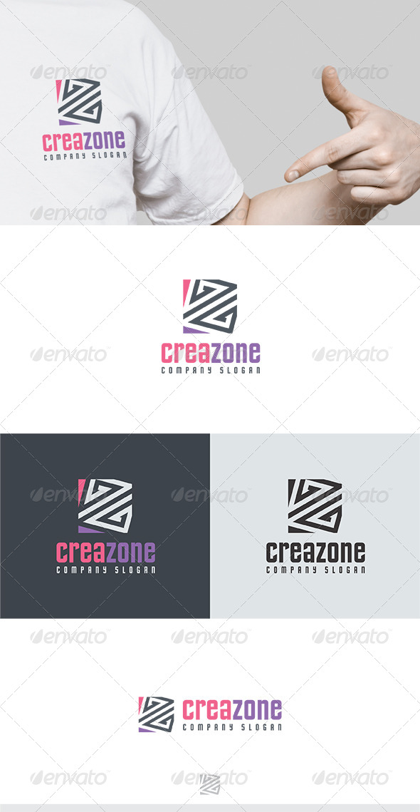 GraphicRiver Crea Zone Logo 5437641 GraphicRiver Crea Zone Logo 5437641