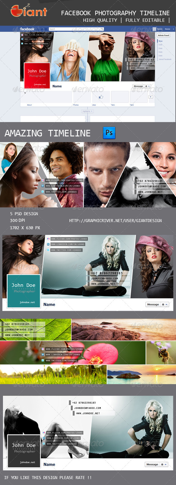 GraphicRiver Facebook Photography Timeline 5432182 GraphicRiver Facebook Photography Timeline 5432182