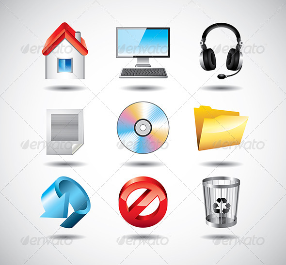 GraphicRiver Computer System Icons Vector Set 5454627 GraphicRiver Computer System Icons Vector Set 5454627